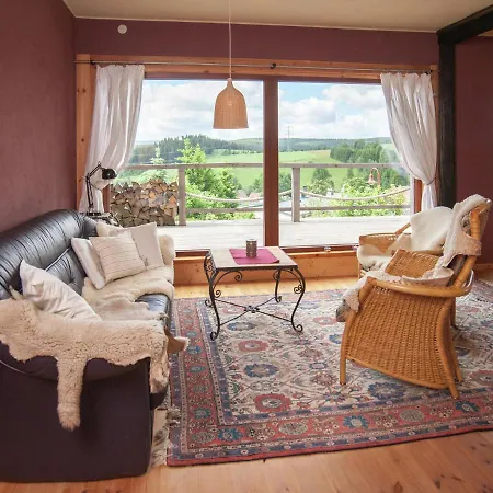 Detached Cozy Holiday With Spacious Garden, Balcony And Terrace Böhlen