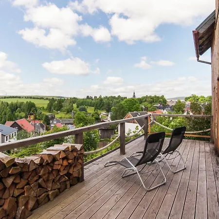 Detached Cozy Holiday With Spacious Garden, Balcony And Terrace * Böhlen